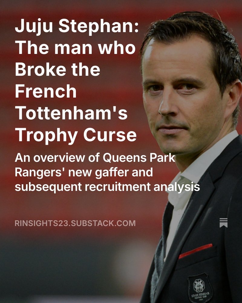 r_insights23's tweet image. My first long read in a while is live! Get stuck into a bit of a Julien Stephan break-down followed by some recruitment analysis and some recommendations for an all action #8 👇 #QPR

open.substack.com/pub/rinsights2…