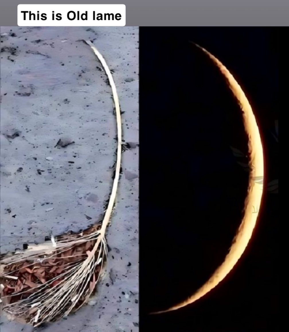 madry89's tweet photo. @Moon4pics Glory be to Allah, the Almighty, the Creator of the Photographer

In the Holy Qur'an, he described this situation and said: “And the moon we estimated houses until it returned like the old lame.” https://t.co/k4ENSx8L3p