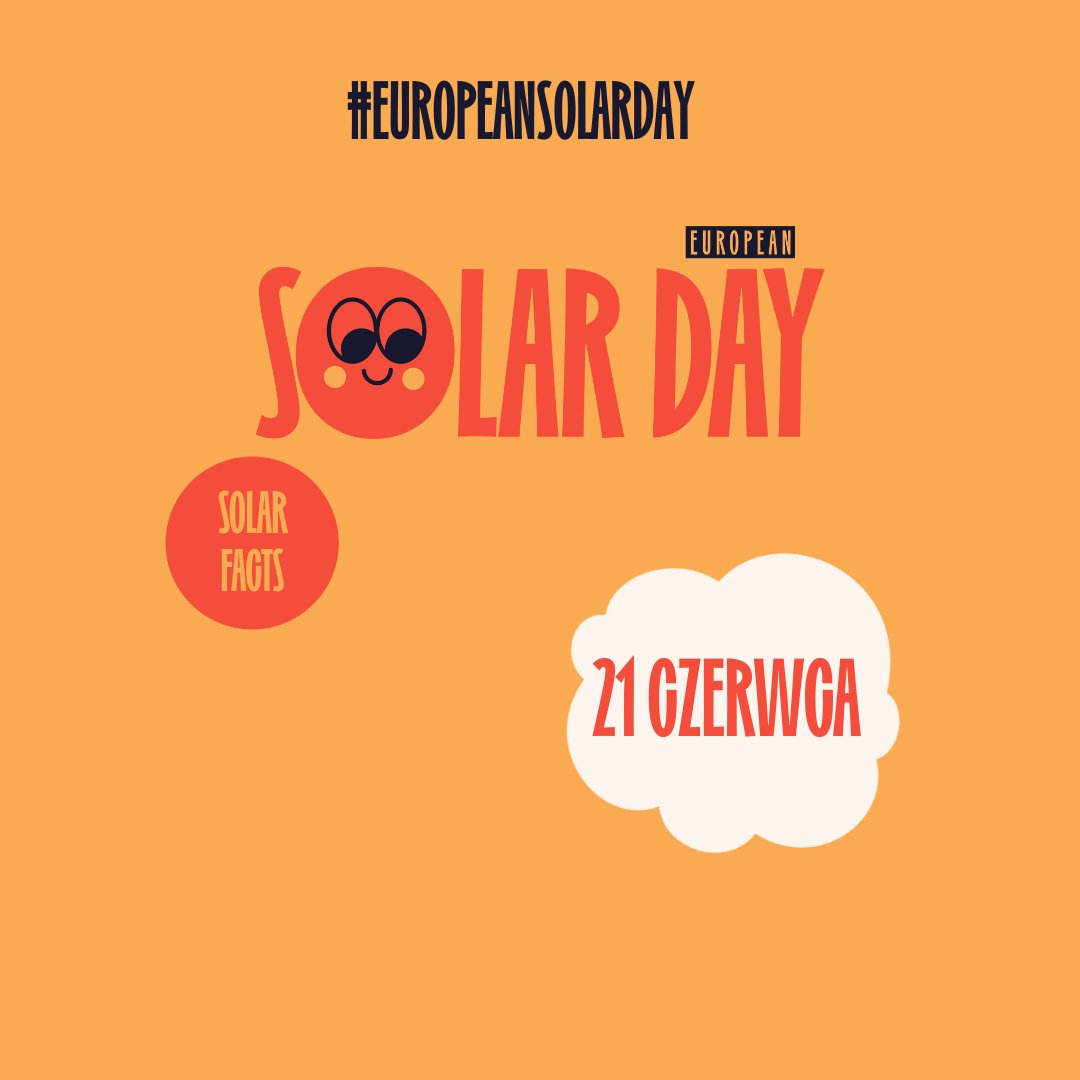 klimatyczna's tweet image. Dzisiaj obchodzimy #EuropeanSolarDay ☀️Chcesz poznać fakty o energii słonecznej? Oto, jak #EnergiaSłoneczna zmienia świat: redukuje zanieczyszczenia, tworzy miejsca pracy i wspiera naturę. Dowiedz się więcej: solarday.org/en #SolarDay
