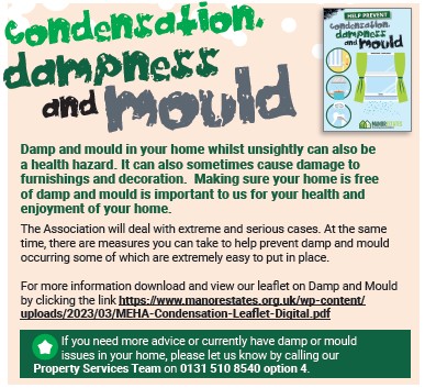 ManorEstatesHA's tweet photo. Visit our website to download our leaflet on damp and mould https://t.co/GO0CNbO74P. If you do have any issues please get in touch by calling us directly #manorestates #manor #housingassociation https://t.co/7KsbuGgVeq