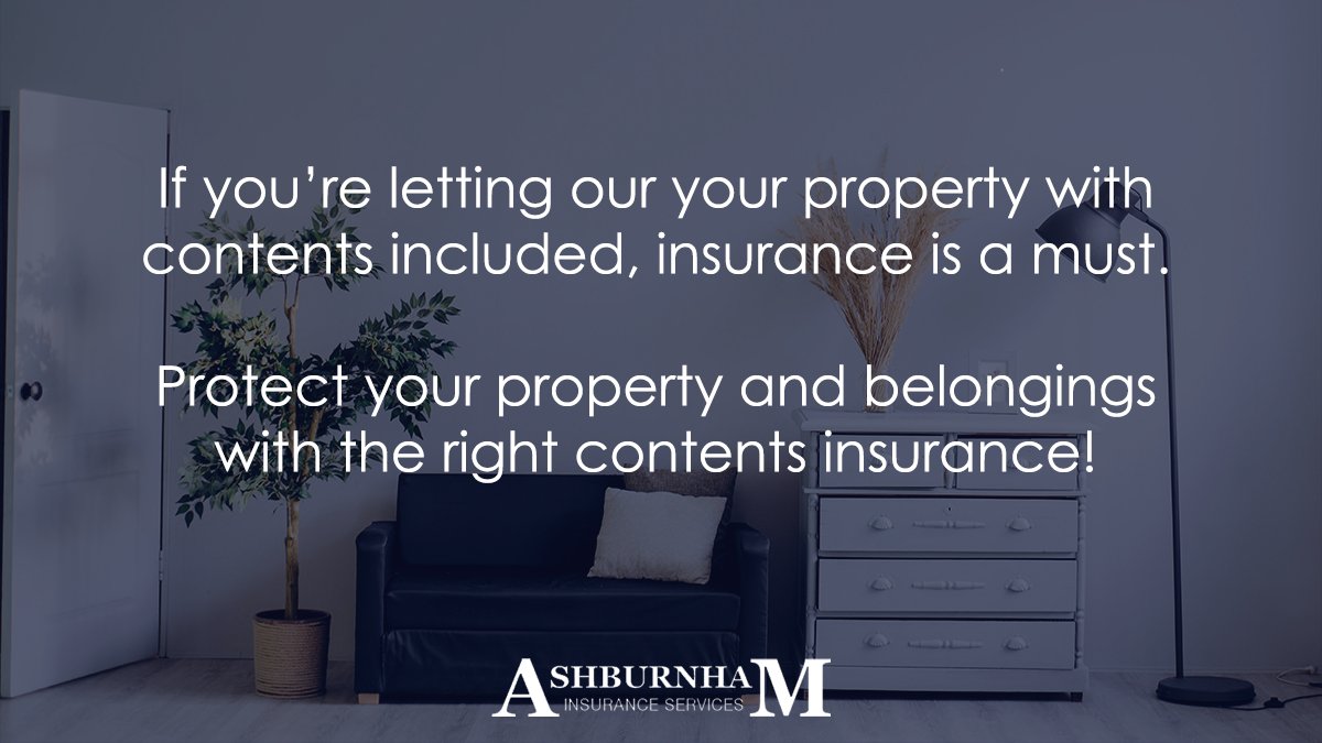 ashburnham's tweet image. If you're renting out a property with contents included, making sure that you have the right insurance cover is crucial. #landlord #insurance #contentsinsurance
ashburnham-insurance.co.uk/landlord-insur…