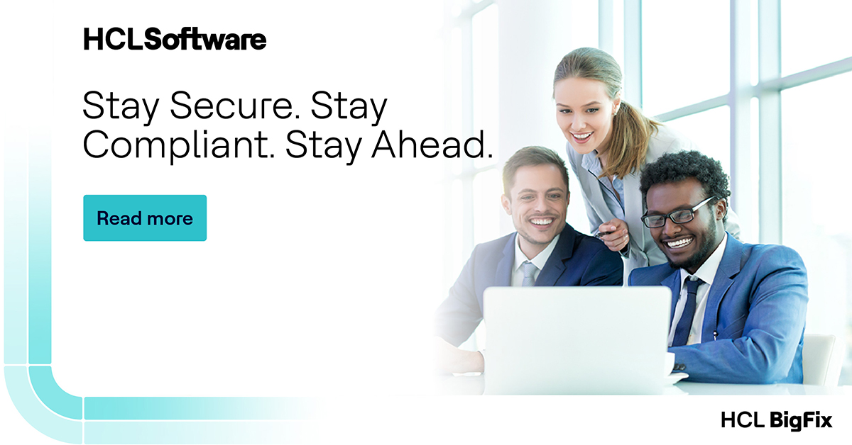 Stay ahead with #HCLBigFix Enterprise—your one-stop solution for real-time visibility, #automation, and security.
Simplify #IT ops, cut costs, and stay compliant.

👉 Discover how BigFix tackles modern IT challenges.
 hclsw.co/ub-n03