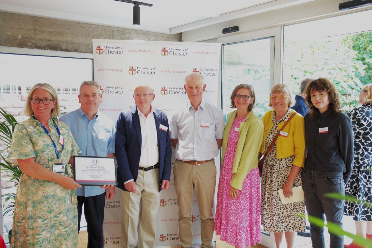 The University of Chester has officially been awarded University of Sanctuary status for its dedicated efforts to foster a welcoming culture of inclusivity and awareness.

Read more here: chester.ac.uk/about/news/art…