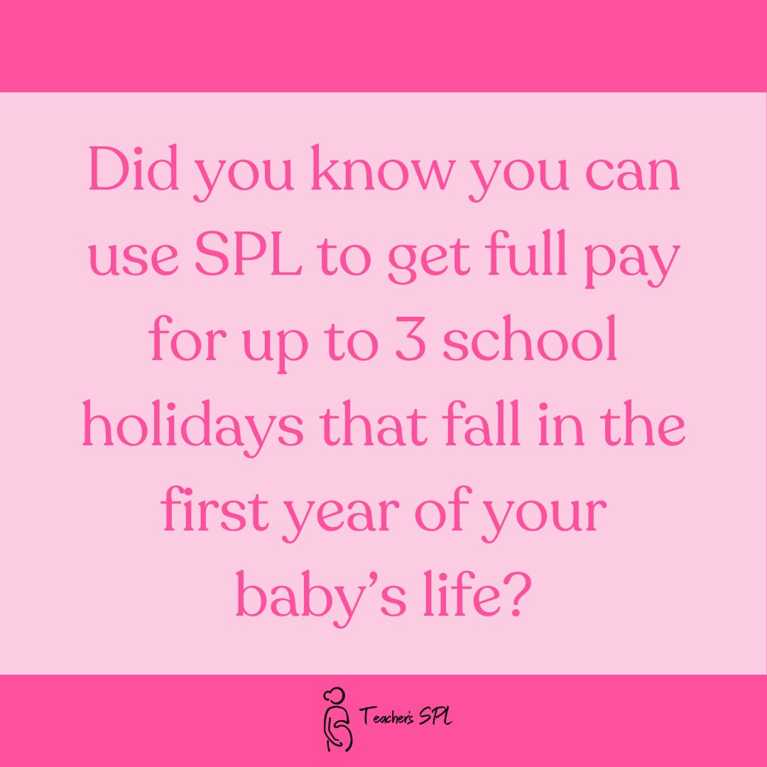 TeachersSPL's tweet image. We always do our best to advocate for teachers to get the best possible outcome with their Maternity &amp;amp; Shared Parental Leave and pay - sadly there are still thousands of teachers who have no idea SPL exists! Let&apos;s spread the word loud and clear! 👶🤰🤱🩷#UKTeachers #TeachersSPL
