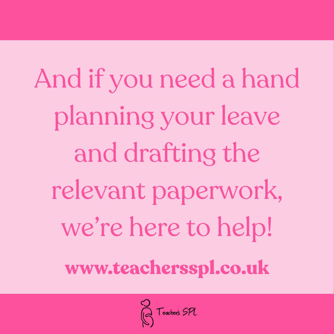 TeachersSPL's tweet image. We always do our best to advocate for teachers to get the best possible outcome with their Maternity &amp;amp; Shared Parental Leave and pay - sadly there are still thousands of teachers who have no idea SPL exists! Let&apos;s spread the word loud and clear! 👶🤰🤱🩷#UKTeachers #TeachersSPL