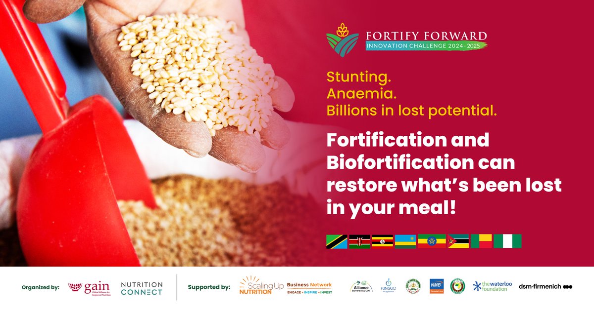 What does malnutrition really cost us? 

📉 30% of children under five in Africa are stunted. 

🩸 Nearly 40% of women of reproductive age face iron-deficiency anaemia. 

💰 Millions lost — every year — to vitamin and mineral deficiencies across the continent. 

This isn’t just