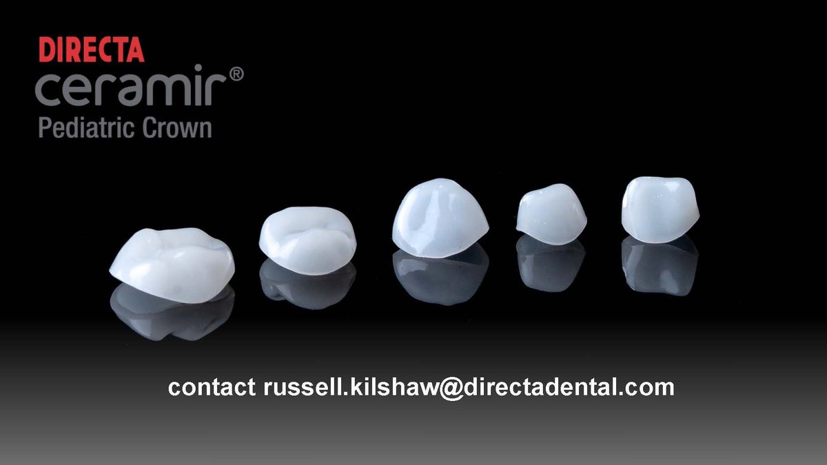 BSPDconf's tweet image. #BSPD2025 Platinum Sponsor ⬇️
Setting a new standard in restorative paediatric dentistry. A patented laser sintering technology creates a homogeneous glass-like structure, giving a natural translucency and high-gloss surface. Ceramir Crowns mimic the anatomy of primary teeth.