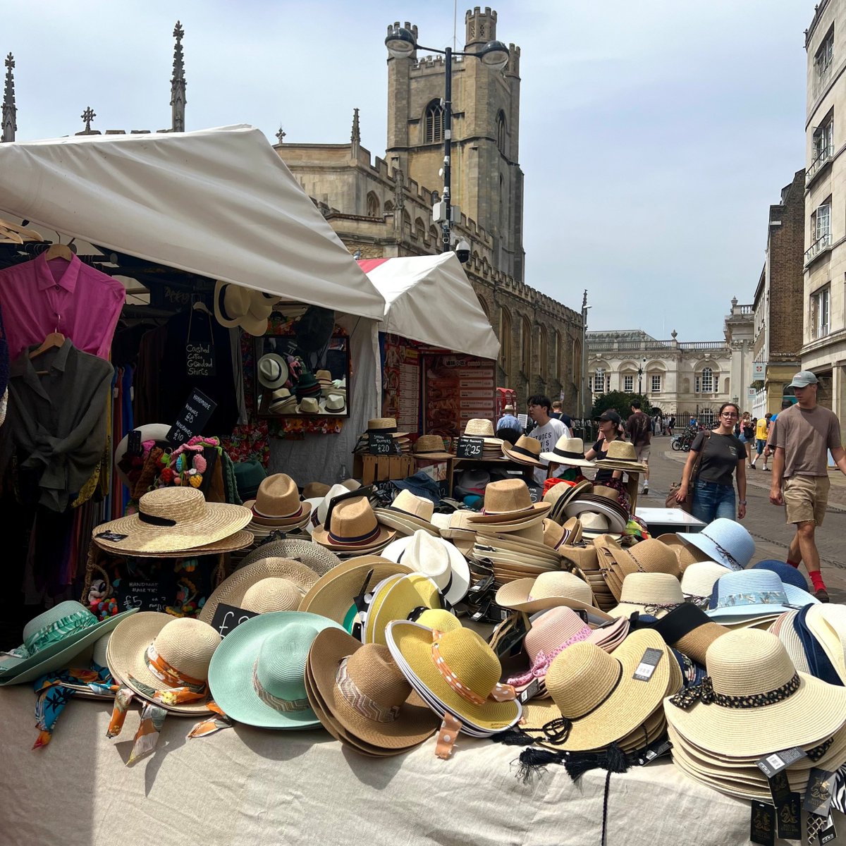 ☀️ Sun’s Out, Hats On! 🧢
🥵 Beat the heat and stay shaded with a fresh hat from <a href="/cammarkets/">Cambridge Markets</a>  – there’s a perfect one for every head! 👒
#CambridgeMarket #HotWeatherTips #SunSmart #CoolAndCovered #SupportLocal