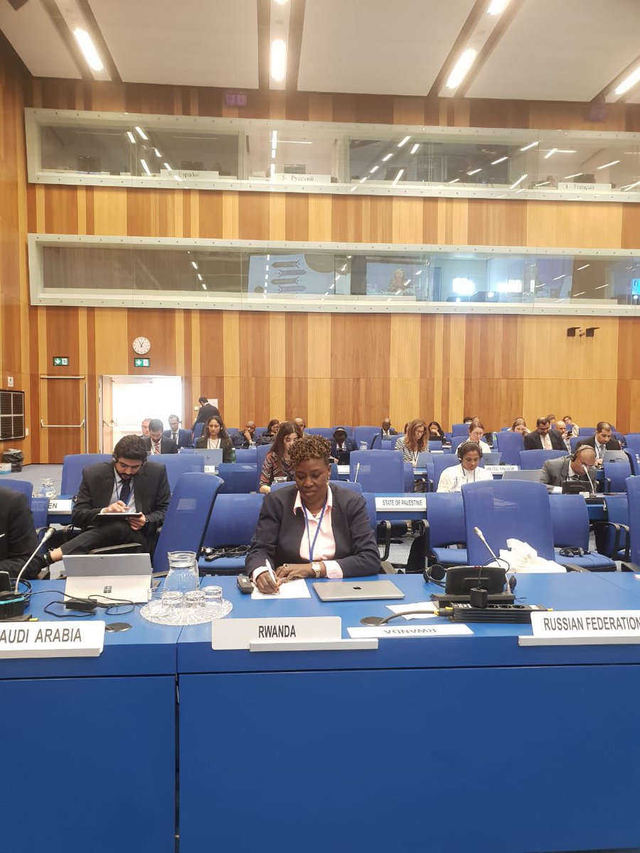 The Ombudsman of Rwanda <a href="/NirereMadeleine/">Nirere Madeleine</a> , is participating in the 16th session of the UNCAC Working Group on prevention of corruption in #Vienna. The session discusses topics such as public procurement prevention, challenges, and good practices in protecting whistleblowers./1
