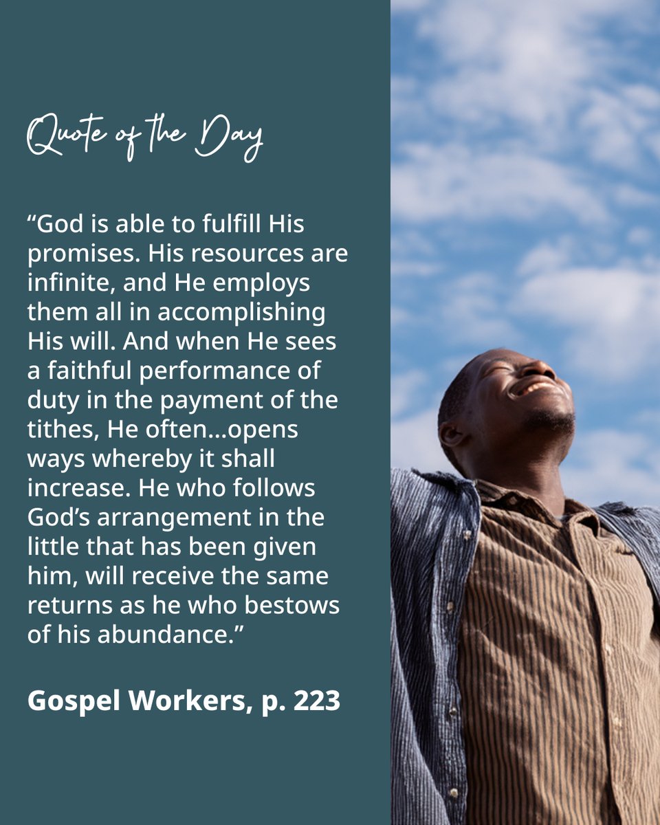 “The generous soul will be made rich, And he who waters will also be watered himself” (Prov. 11:25, NKJV).