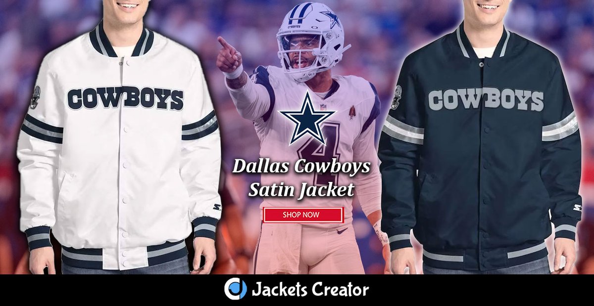 jacketscreator's tweet image. Dallas Cowboys Scout Jacket! 
------------------------------------ 
jacketscreator.com/product/starte…
#DallasCowboys #CowboysScoutJacket #StarterJacket #NFLStyle #CowboysNation #GameDayGear #GridironFashion #BigDStyle #FootballOuterwear #JacketsCreator