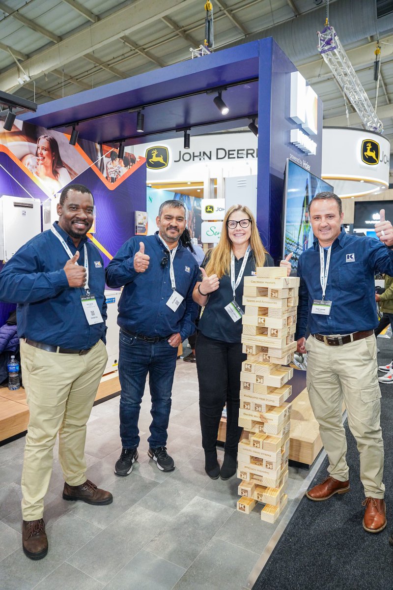 The KWIKOT Jenga Challenge is heating up at Big 5 Construct South Africa

Attendees are stacking skills and strategy in this fun, high-stakes competition on the show floor.

Register for free: bit.ly/42z9EAf