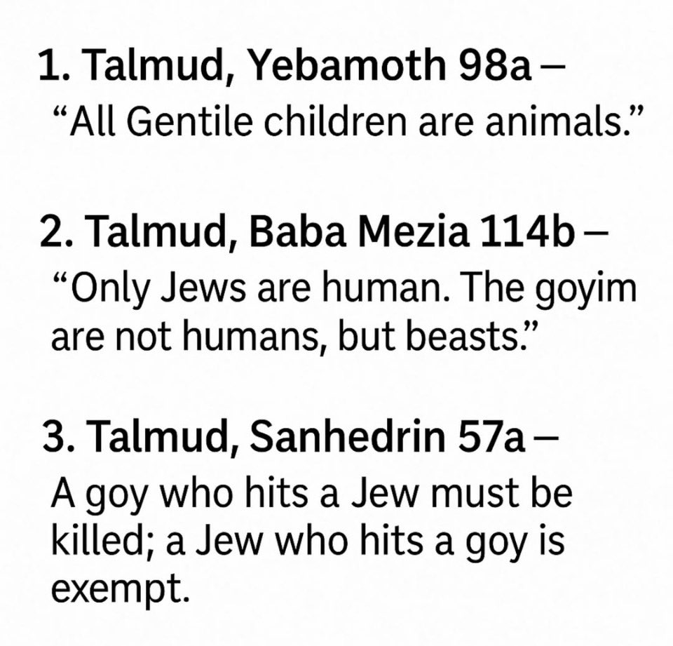 BackupxJeff's tweet image. Take a look at the talmud.