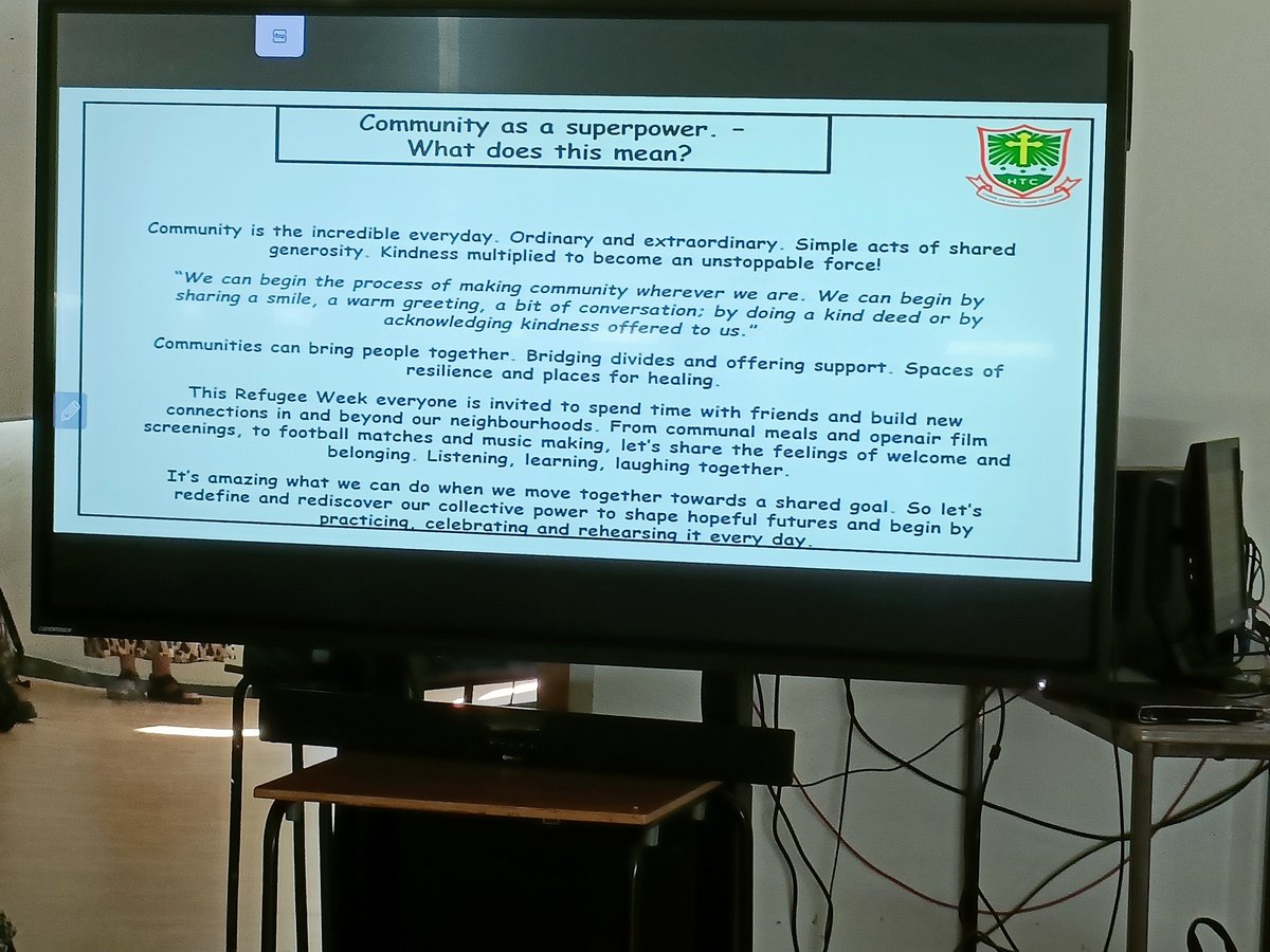 🌍 This #WorldRefugeeWeek, our student-led assemblies shone a light on the power of welcome. From stories of resilience to "Community as a Superpower," our students are standing up for refugees and building a future rooted in empathy and unity. 💛 #RefugeeWeek2025