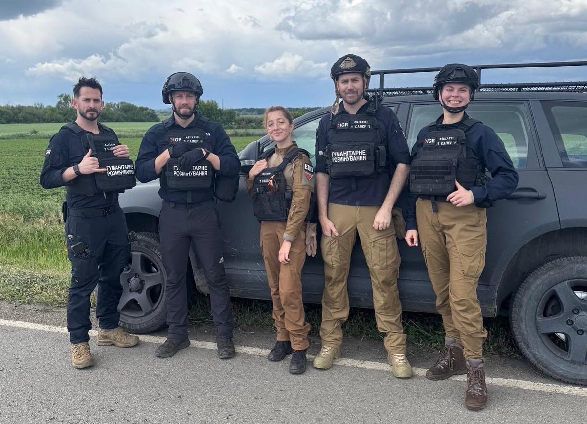 IGR volunteers are busy on three continents right now, with our core team still hard at work in Kharkiv Oblast alongside friends and partner organizations. 

Supporting mine action and emergency response is at the center of what we do , and your support makes that possible.