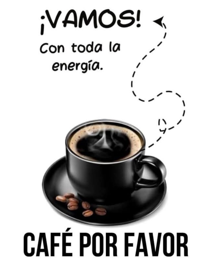 ¡Vamos con toda la energía!
Bonito día 🤩