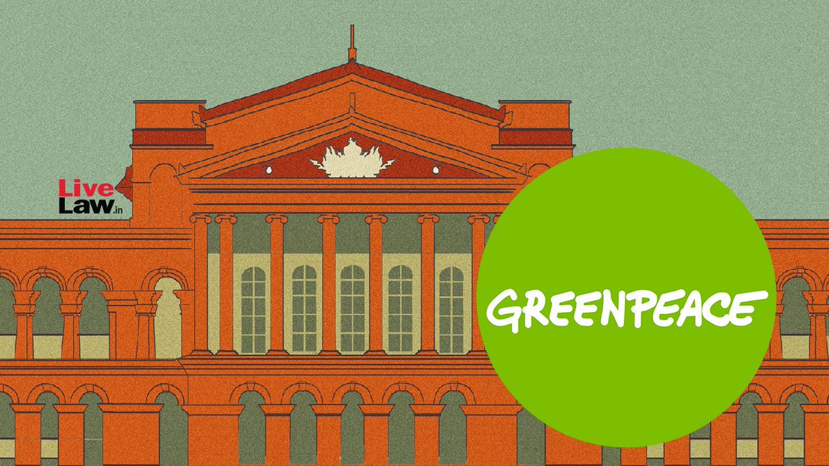 Live Law (@livelawindia) on Twitter photo Karnataka High Court Quashes ED Complaint Against Greenpeace NGO For Alleged FEMA Violations |<a href="/plumbermushi/">Mustafa Plumber</a>
livelaw.in/high-court/kar⦠Karnataka High Court Quashes ED Complaint Against Greenpeace NGO For Alleged FEMA Violations |<a href="/plumbermushi/">Mustafa Plumber</a>
livelaw.in/high-court/karā¦