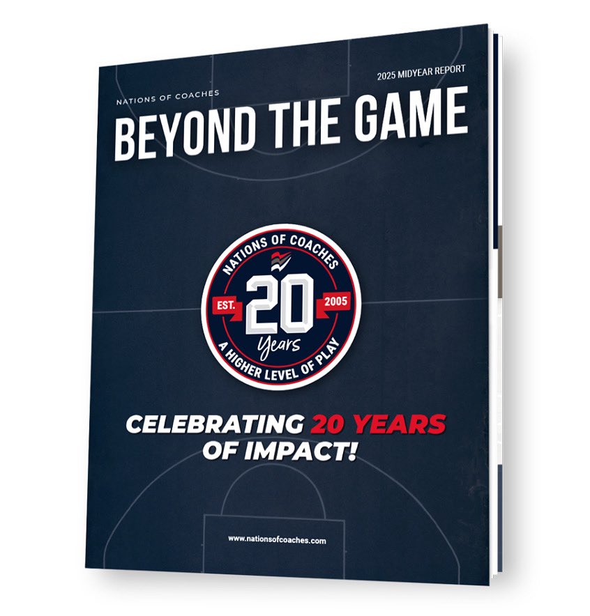 NationofCoaches's tweet image. We’re celebrating 20 years of God’s faithfulness at @NationsOfCoaches
Our 2025 Midyear Report is here—
🏀 187 teams served
🌍 30 states reached
🏆 Tony Bennett: Master Coach of the Year
🙌Legacy built through Christ-centered coaching
🏠Coaches’ wives + couples encouraged
All…