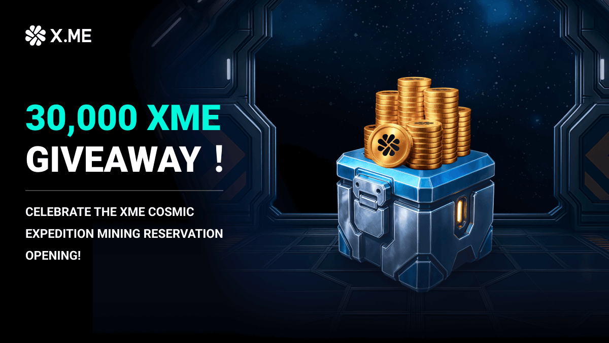 Xme_Anything's tweet photo. 🎉 The XME Cosmic Expedition Mining Event Reservation Channel is now open! Starting June 22, mine and claim your share of 100 million XME rewards!

👥 The XME Cosmic Expedition Community Giveaway is here! Join the event and split 30,000 XME tokens!
📅 Event Duration: June 20 – June 22
🔗 Join Telegram : https://t.co/rG0xLnUhDg

✨ Event Rules:
✅ Post the designated message in the TG community to enter the lucky draw:
“XME Cosmic Expedition reservation channel is now open! Daily 100 million XME mining starts on June 22!”
✅ Each participant may only enter the draw once during the event.
✅ Invite friends to join and share the excitement!
✅ Rewards will be distributed within 7 to 10 working days after the event concludes.

🎁 Total Reward Pool: 30,000 XME
50 winners: 600 XME each (Draw will be triggered when 400 participants join)

🎉 Don’t miss this amazing opportunity — join the TG community now and be among the first to claim your share of XME token rewards!
#XME #Giveaway #Airdrop #Giveaways #Airdrops #Web3