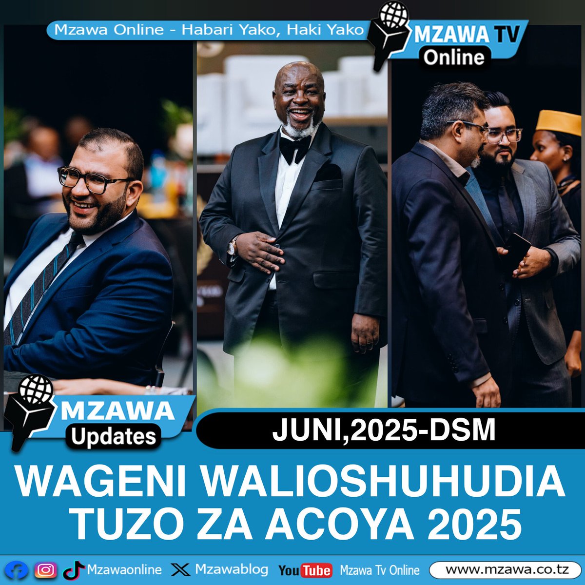 Wageni na washiriki wa Tuzo za Kampuni Bora ya Mwaka Afrika 2025 (ACOYA 2025) zinazofanyika Leo Jumatano Juni 19, 2025 kwenye ukumbi wa Superdome Masaki Jijini Dar Es salaam, wakiwa ukumbini hapo tayari kufuatilia utoaji wa Tuzo hizo.

Lengo la tuzo hizo zinazoratibiwa na CEO
