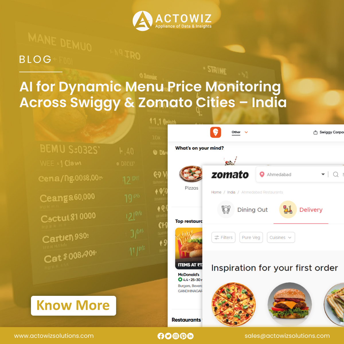 actowizsolution's tweet image. #ActowizSolutions uses #AI to monitor dynamic #MenuPrices on #Swiggy &amp;amp; #Zomato. Track hourly pricing changes, restaurant-level trends &amp;amp; delivery-based surcharges.

actowizsolutions.com/ai-menu-price-…

#RestaurantAnalytics #DeliveryPlatforms #DynamicPricing #DataDrivenDecisions #AIinRetail