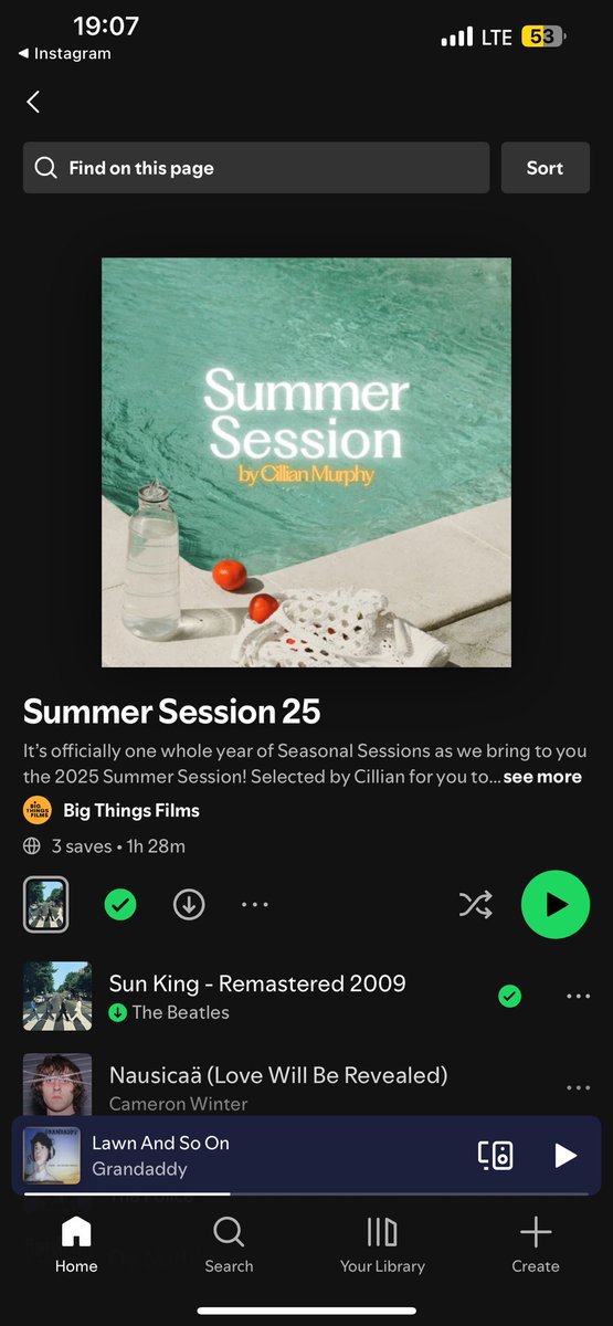 NEW CILLIAN PLAYLIST YASSSSS