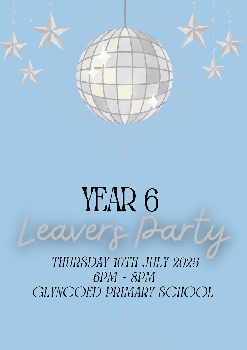 Glyncoed PTA (@glyncoedpta) on Twitter photo ๐ฌ๐ฒ๐ฎ๐ฟ ๐ฒ ๐๐ฒ๐ฎ๐๐ฒ๐ฟ๐ ๐ฃ๐ฎ๐ฟ๐๐ ๐ชฉโจ
Don't forget consent forms with food choices need to be in school by next ๐๐ฟ๐ถ๐ฑ๐ฎ๐ ๐ฎ๐ณ๐๐ต ๐๐๐ป๐ฒ.
<a href="/JoanneWeightman/">Mrs W</a> <a href="/gpsmissrudman/">@GPSMissRudman</a> <a href="/GlyncoedP/">Glyncoed Primary School - Grow Persevere Succeed</a> ๐ฌ๐ฒ๐ฎ๐ฟ ๐ฒ ๐๐ฒ๐ฎ๐๐ฒ๐ฟ๐ ๐ฃ๐ฎ๐ฟ๐๐ ๐ชฉโจ
Don't forget consent forms with food choices need to be in school by next ๐๐ฟ๐ถ๐ฑ๐ฎ๐ ๐ฎ๐ณ๐๐ต ๐๐๐ป๐ฒ.
<a href="/JoanneWeightman/">Mrs W</a> <a href="/gpsmissrudman/">@GPSMissRudman</a> <a href="/GlyncoedP/">Glyncoed Primary School - Grow Persevere Succeed</a>
