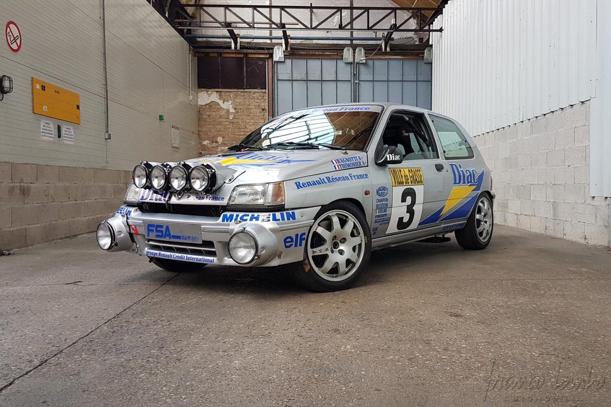 MaximumAttackDT's tweet photo. After seeing a lovely recreation at Rallye Vosges Grand Est last week, this week's #F2Friday could only be the original tarmac terror of the category; the Renault Clio ๐ #maximumattack #wrc #erc #brc #motorsport #rally #renault #clio16s #cliowilliams https://t.co/P3Xytk4IA3