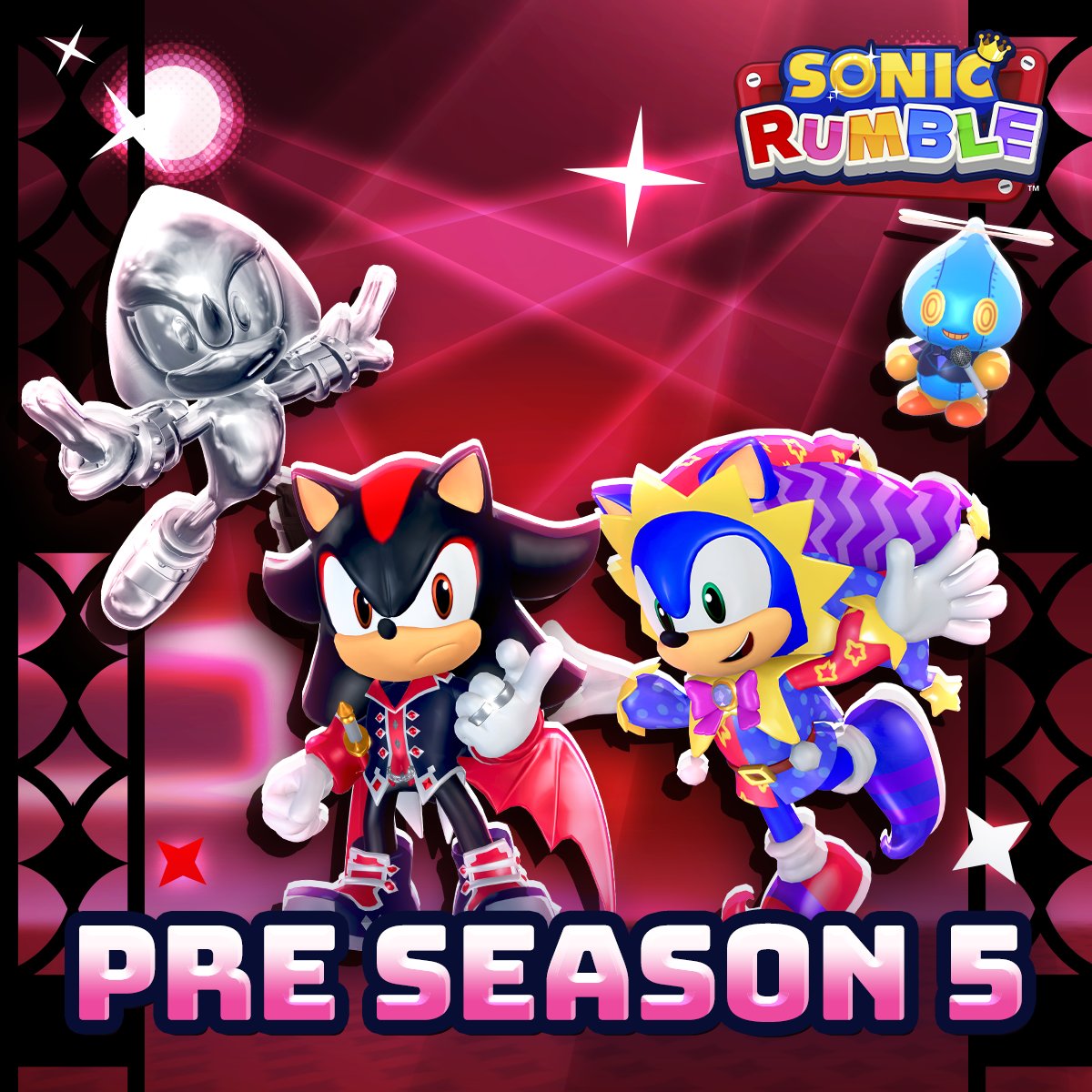 Sonic_Rumble's tweet image. Idol Shadow is ready for his solo🎸🎤
Pre-Season 5 is taking center stage with a brand new pass!
