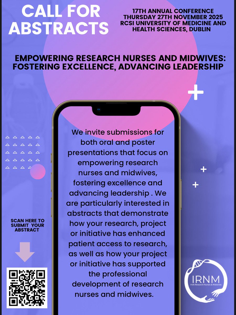 IRNM 17th Annual Conference call for abstracts! Submit yours here: forms.office.com/e/qEUxAKvDxK