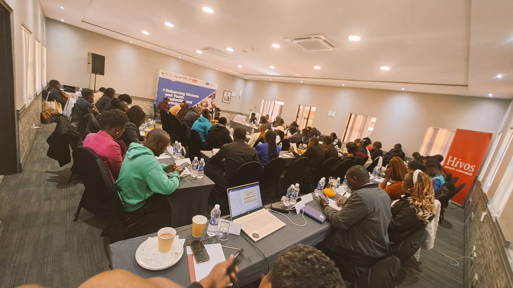 The Girls Table is attending Day Two of the workshop hosted by Hivos and its partners, focused on enhancing women and youth leadership and participation.

In attendance are government stakeholders and rights-holders from the Women and Youth Leadership and Participation