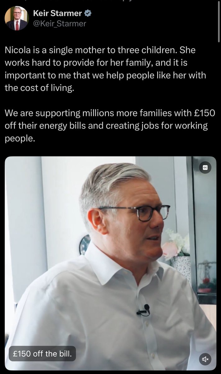 Community Notes calling out UK Prime Minister’s staged social media is 🔥 

Labour promo team are so incompetent they use the same kitchen for all their scenes.