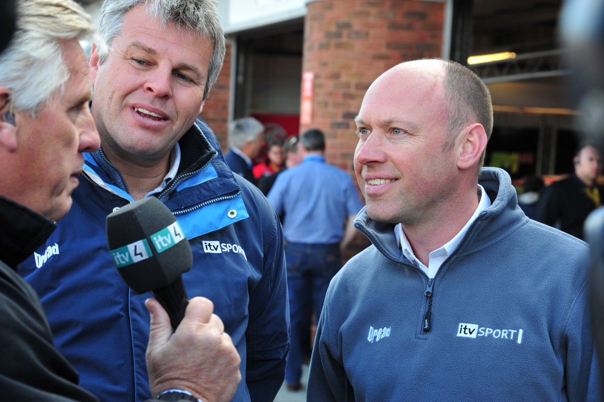 Steve Rider - the voice of our childhoods as we grew up watching Group B rallying, F1 on BBC Grandstand + BTCC. That delivery for precisely the right moment has always been so sharp.

When he threw to me and Tim from the grid in BTCC I did have a gulp moment: That's Steve Rider!