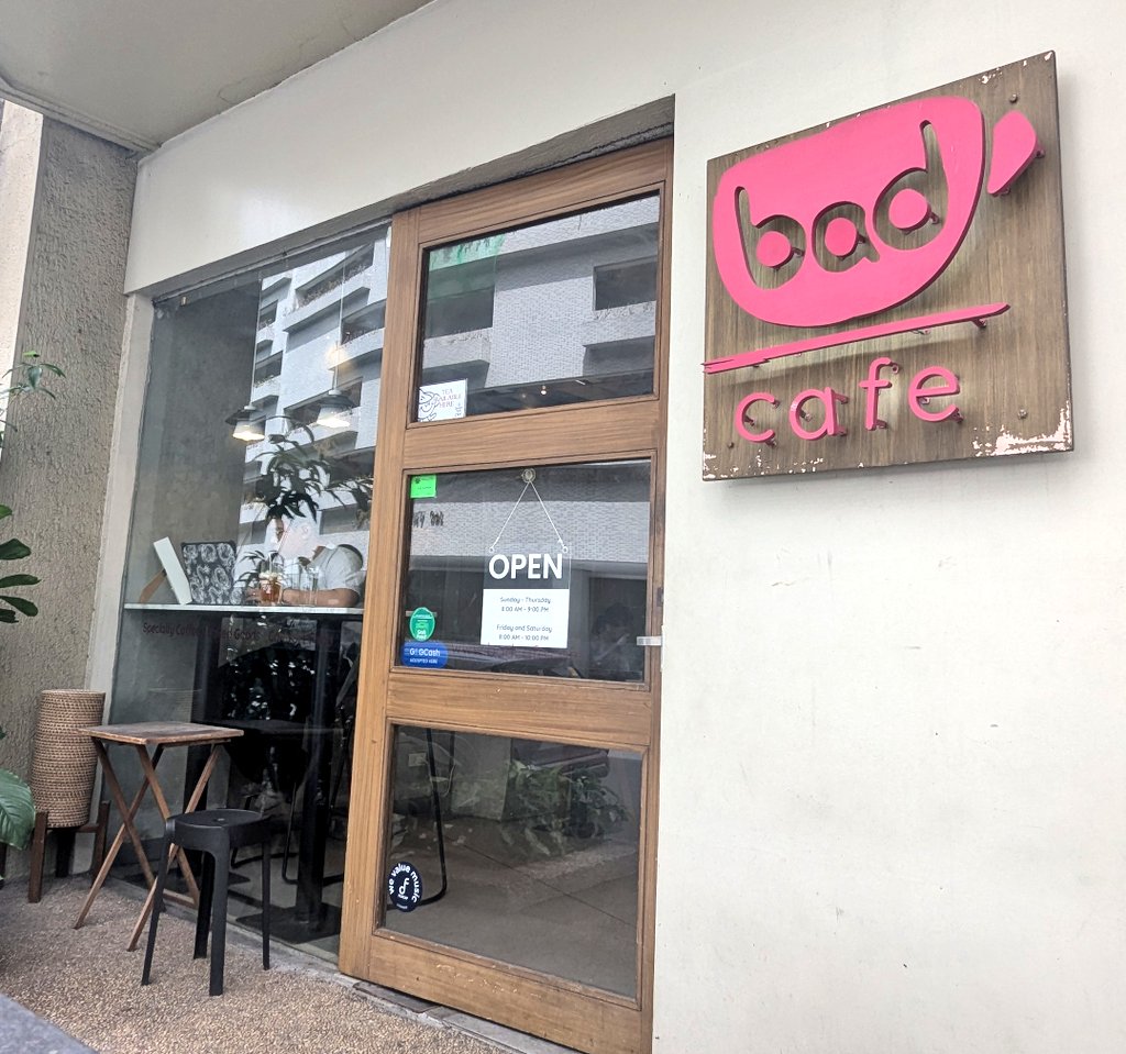 tktktk09's tweet photo. ☕
📍Bad Cafe - Makati 

#フィリピン #Philippines
#BadCafe @badcafeph #Makati https://t.co/ITyRI3ZjEm
