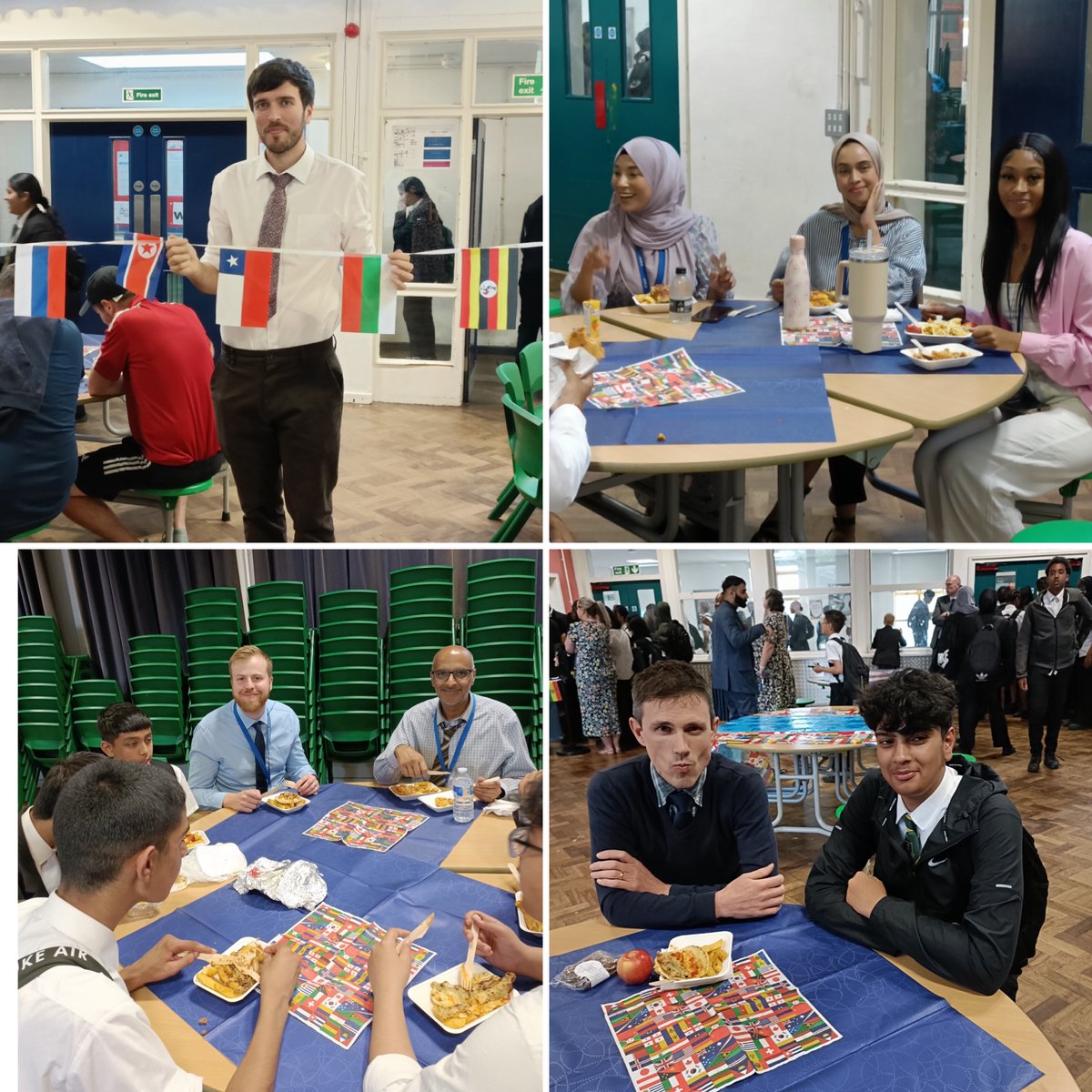 The highlight of our #WorldRefugeeWeek was a shared community lunch with students and staff coming together over a family-style meal inspired by the diverse cultures that shape our school. A true taste of belonging. 🍽️🌍 #RefugeeWeek2025 #CommunityAsASuperpower