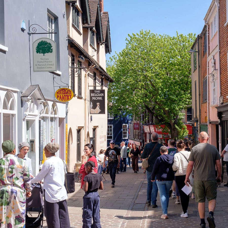 Time to explore the independent Norwich Lanes - norwichlanes.co.uk #Norfolk