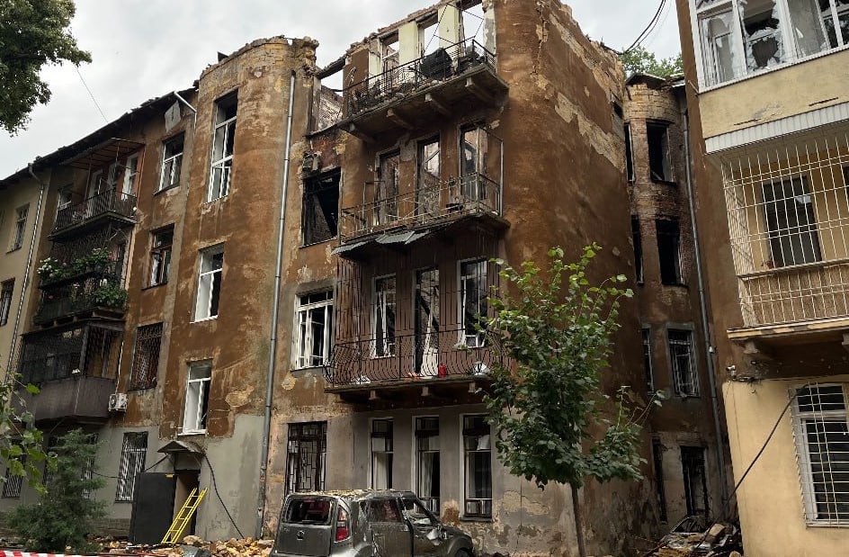 At least one person died in russian drone attack on Odesa last night, and 14 others were injured.