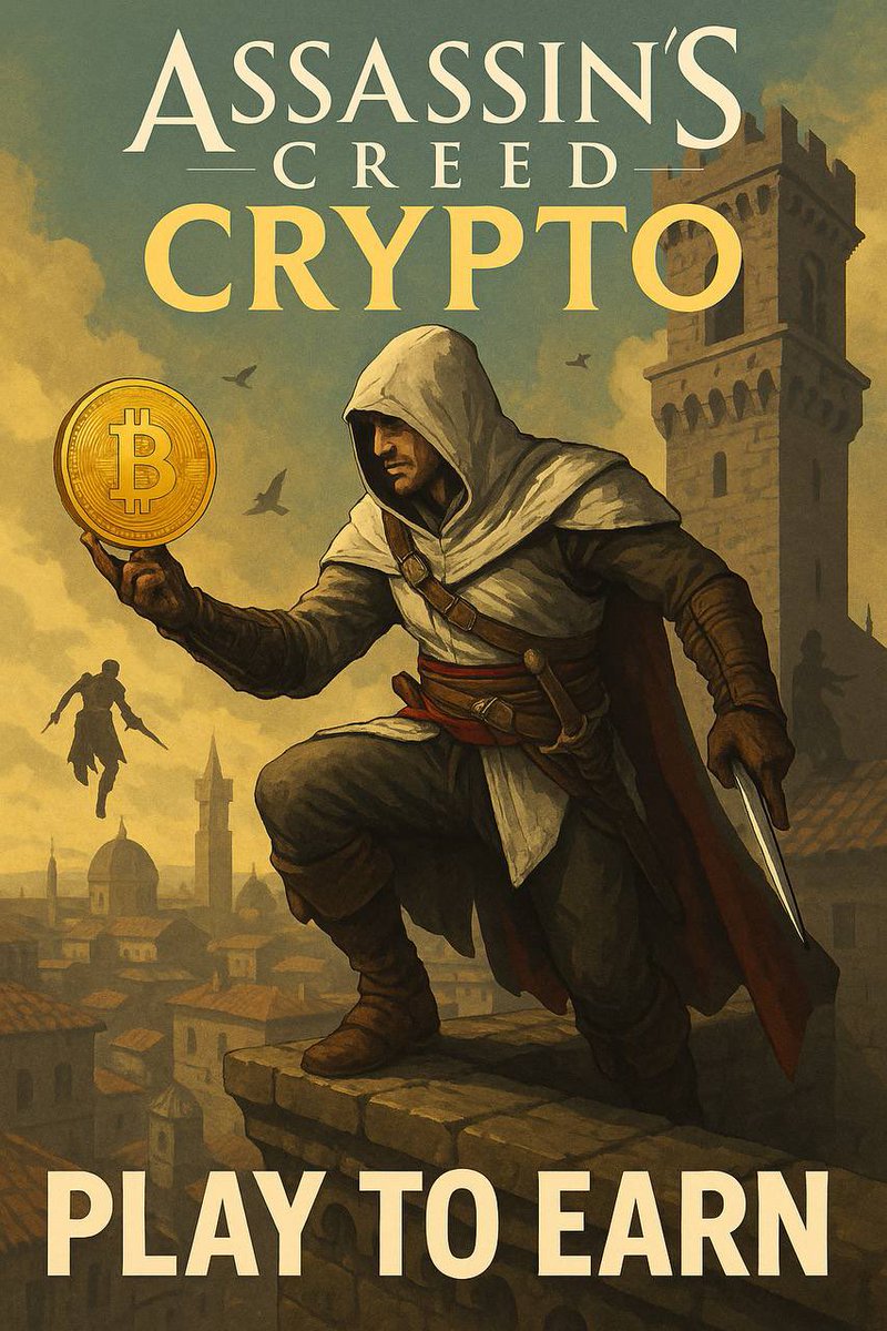 Imagine earning real crypto every time you finish a quest in Assassin’s Creed 👀

Ubisoft is already partnered with #GameFi projects.

All it takes is one game to go P2E and the floodgates open.

Don’t be shocked if Play-to-Earn becomes AAA.