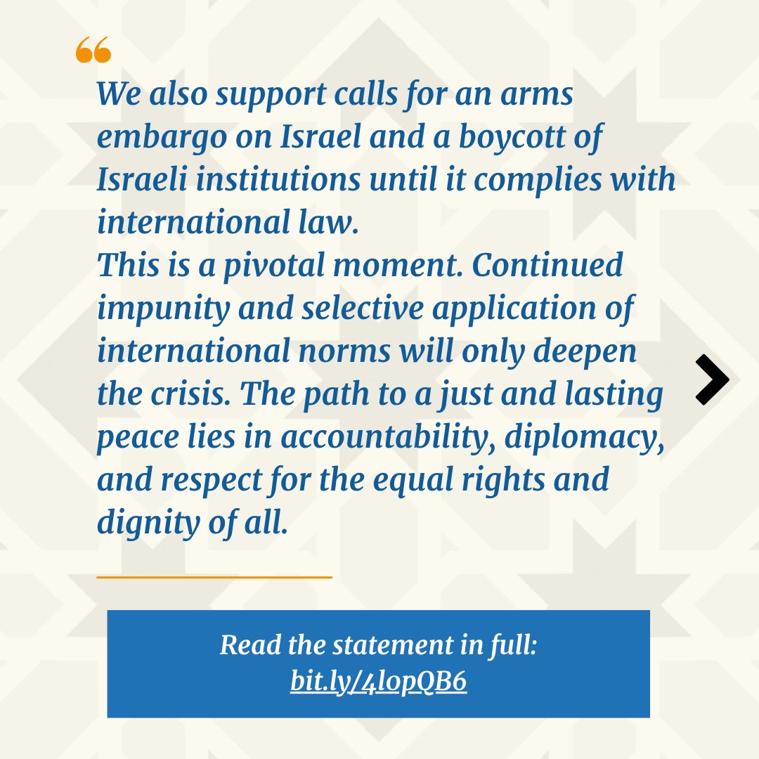 OfficialBrismes's tweet image. @OfficialBrismes has published a statement on escalating regional violence in the #MiddleEast. BRISMES expresses its deep alarm at Israel’s recent military aggression against Iran. Read the statement in full 👇bit.ly/4l0pQB6