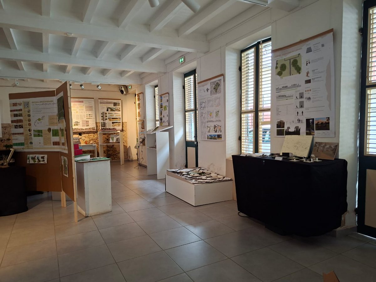 Tous les jeudis jusqu'au 5 juillet, les étudiants de Dnmade Espace du Lpo Raoul Georges Nicolo feront le pitch de leurs projets à la maison du Patrimoine! Des maquettes, carnets, et planches de projets de belle qualité!