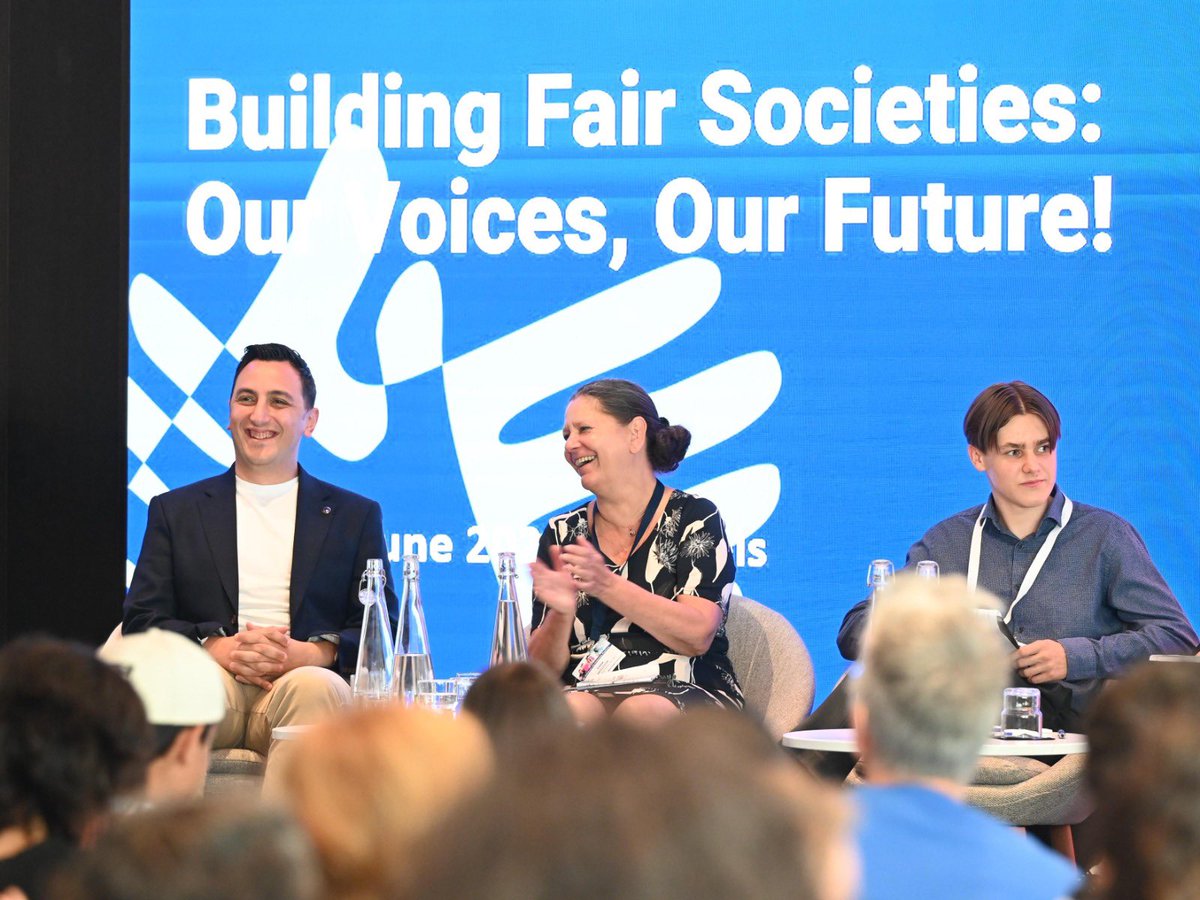 Children must be at the centre of our policies — and that starts by listening. 

At today’s General Assembly of the Child Participation Platform, I heard directly from young voices helping shape the EU’s work on rights, well-being, and inclusion. 

Their ideas are smart,