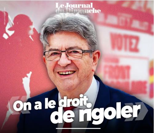 Eric_Claxon (@ericclaxon_) on Twitter photo Camarade <a href="/JLMelenchon/">Jean-Luc Mélenchon</a> il faut porter sa culotte à l'endroit,conjoint,solidaire des terroristes du Hamas partenaire de la politique des mollahs d'Iran le meilleur moyen de s'adresser aux femmes voilées & racailles islamisées des quartiers communautaristes est d'apprendre l'Arabe😉 Camarade <a href="/JLMelenchon/">Jean-Luc Mélenchon</a> il faut porter sa culotte à l'endroit,conjoint,solidaire des terroristes du Hamas partenaire de la politique des mollahs d'Iran le meilleur moyen de s'adresser aux femmes voilées & racailles islamisées des quartiers communautaristes est d'apprendre l'Arabe😉