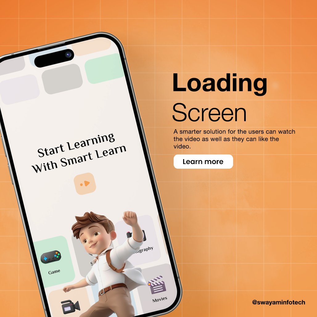 swayaminfotech's tweet image. Explore the power of online learning with our e-learning app💻. Introducing the Smart Learn Video Application🎥an innovative e-learning platform 🌐
.
🌐Visit: swayaminfotech.com/smart-learn-vi… 
.
#elearningappdevelopment #elearningvideoapp #smartlearnapp #smartphone #swayaminfotech