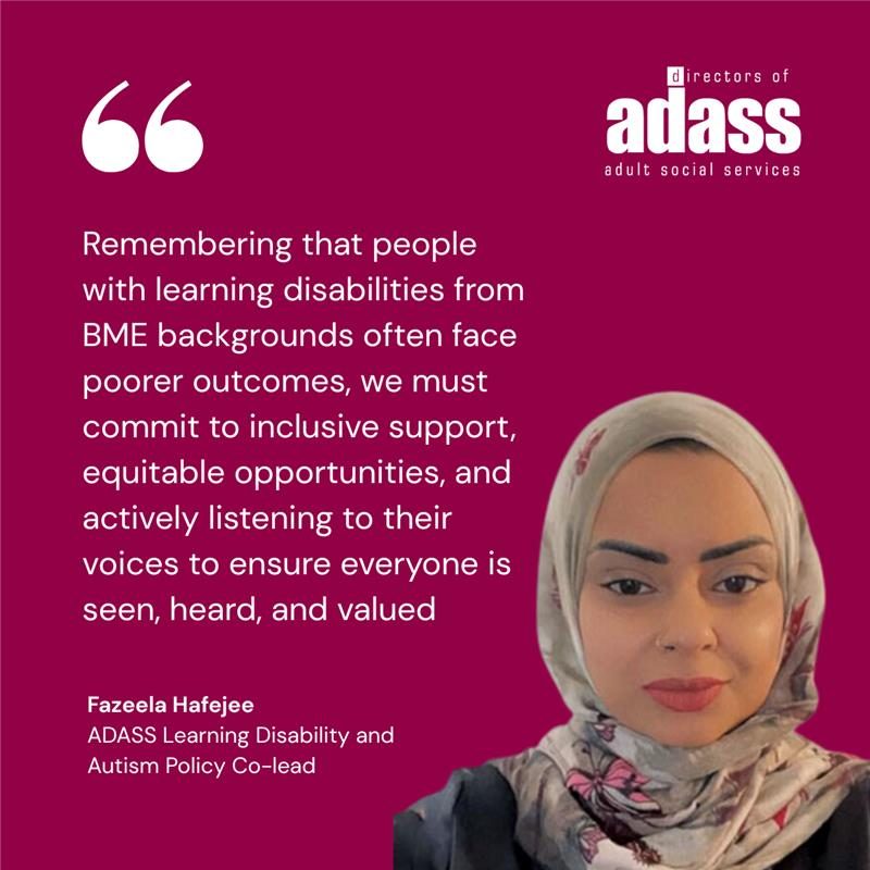 1adass's tweet photo. Reflections on the 'Do you see me' theme and what it means in practice in social care and beyond, for Learning Disability Week #LearningDisabilityWeek2025 #carecantwait https://t.co/8tiVKYj0Yy