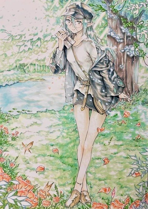 #アナログイラスト
#コピック 
#竜と勇者と配達人 