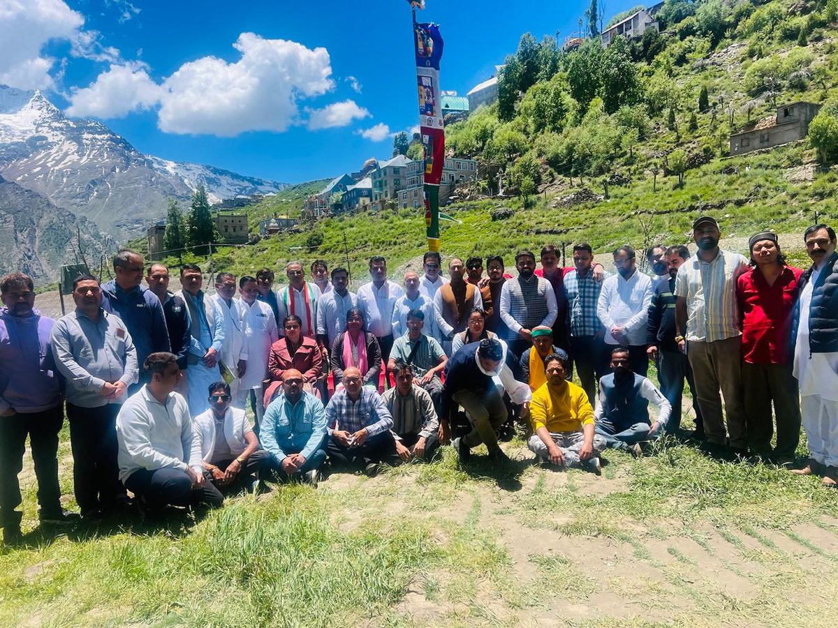 SachinAhimsa's tweet image. Ahimsa Ke Raste in Khangsar, Lahaul. Truly Dev Bhoomi! Back to Sevagram next month. Jai Jagat!