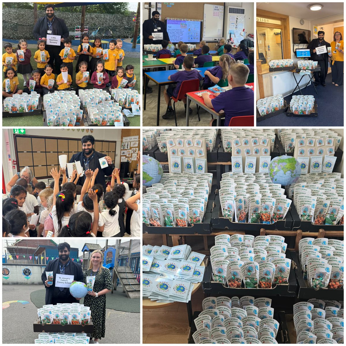Suleman_Sarwar7's tweet photo. As Cabinet Member for Climate Change, I wanted to mark #WorldLocalisationDay by putting together a small project.

I delivered over 500 seed kits to schools in some of Preston’s most deprived wards, giving children the chance to grow their own and learn where food comes from.💚 https://t.co/gJpP4Kw5OE