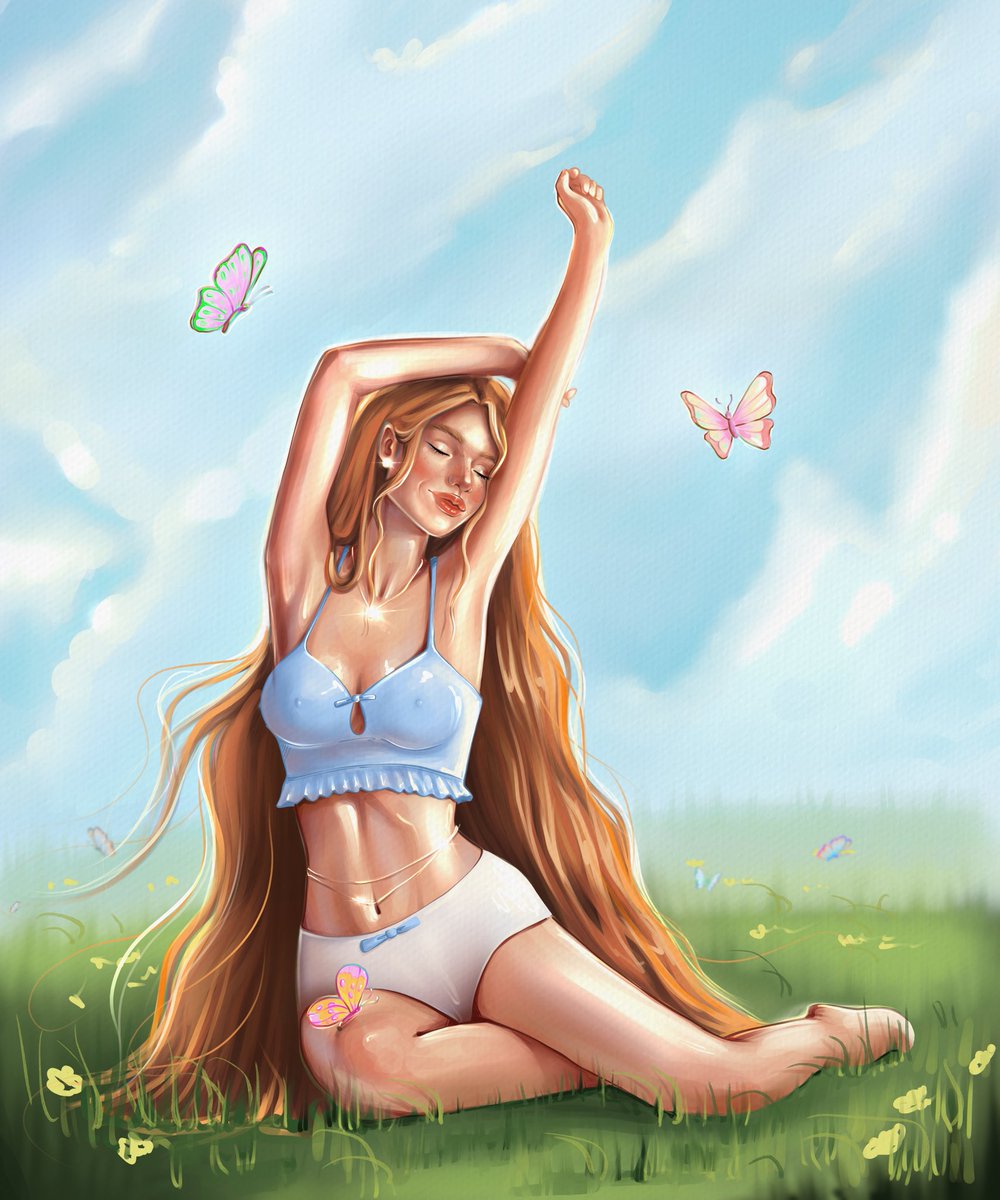 Happy Friday my friends💚🪴🍸

NEW DROP
/in these dark times, I want to bring you light and warmth 🥰☀️/

•Butterflies Know Her Name•
1/1 150 xtz

objkt.com/tokens/KT1JDrq…