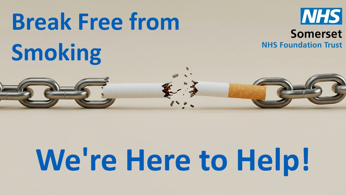 Break Free from Smoking🔗

Up to 12 weeks stop smoking support is available in Somerset to break free🚭

#breakfree #smoking #smokefree #nhs #somerset #Hospital #tobacco