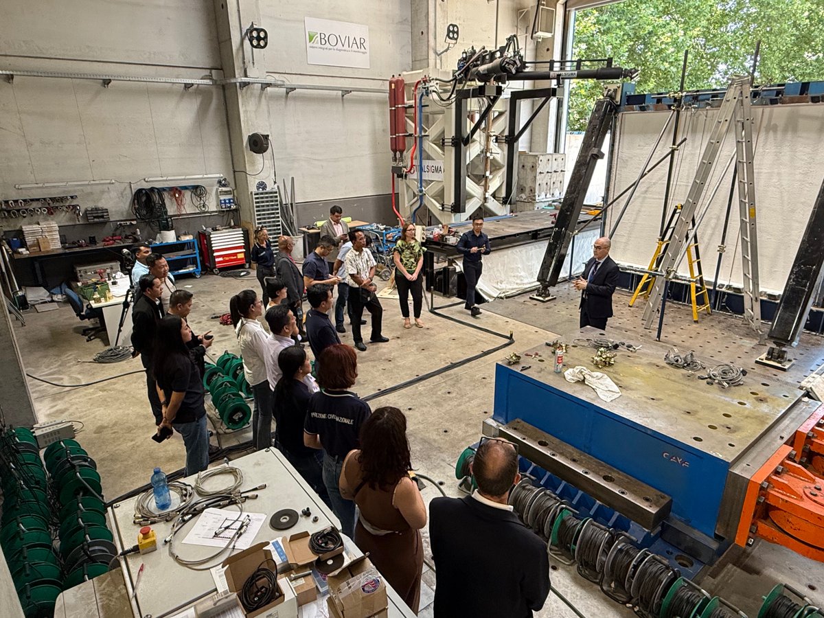 Fondazione Eucentre (@eucentre) on Twitter photo Yesterday, an <a href="/AHACentre/">AHA Centre</a> delegation visited Eucentre: lab tour with R. Pinho, talks by Germagnoli, Borzi, Faravelli (IPA CARE), Casarotti (IDEA) and Fagà (training). JRC & DG ECHO joined for an exchange on global disaster risk and civil protection. #internationalcooperation Yesterday, an <a href="/AHACentre/">AHA Centre</a> delegation visited Eucentre: lab tour with R. Pinho, talks by Germagnoli, Borzi, Faravelli (IPA CARE), Casarotti (IDEA) and Fagà (training). JRC & DG ECHO joined for an exchange on global disaster risk and civil protection. #internationalcooperation